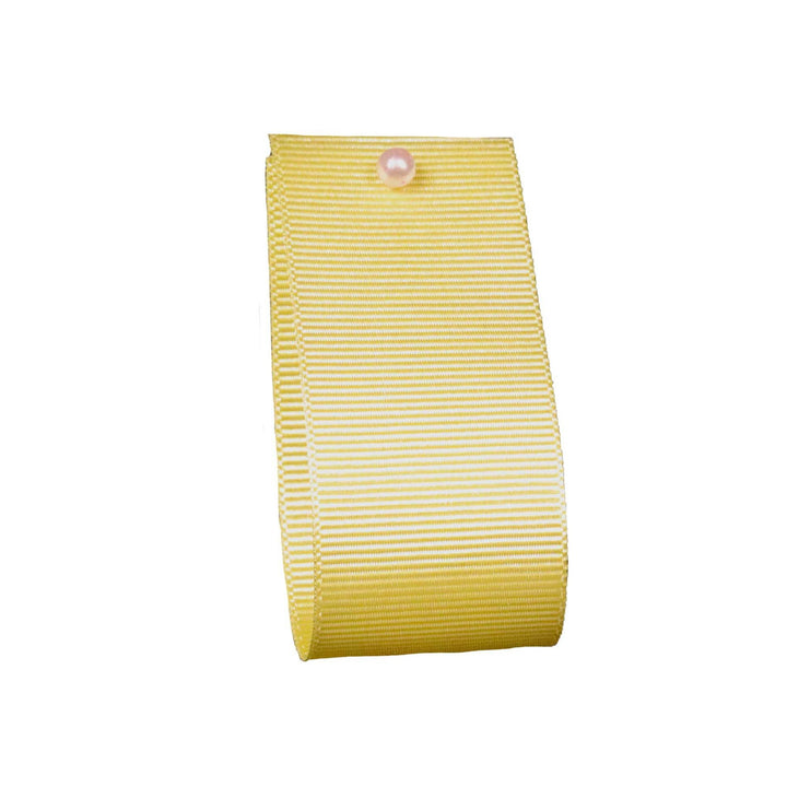 Berisfords grosgrain Ribbon In Lemon 9011