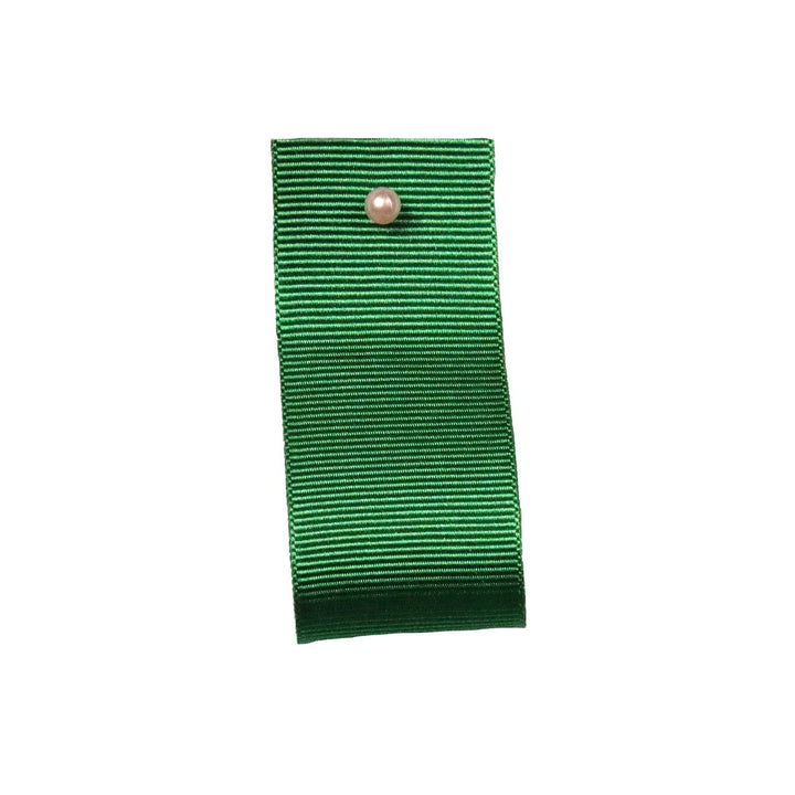 Berifords Ribbons Grosgrain Ribbon In Emerald Green