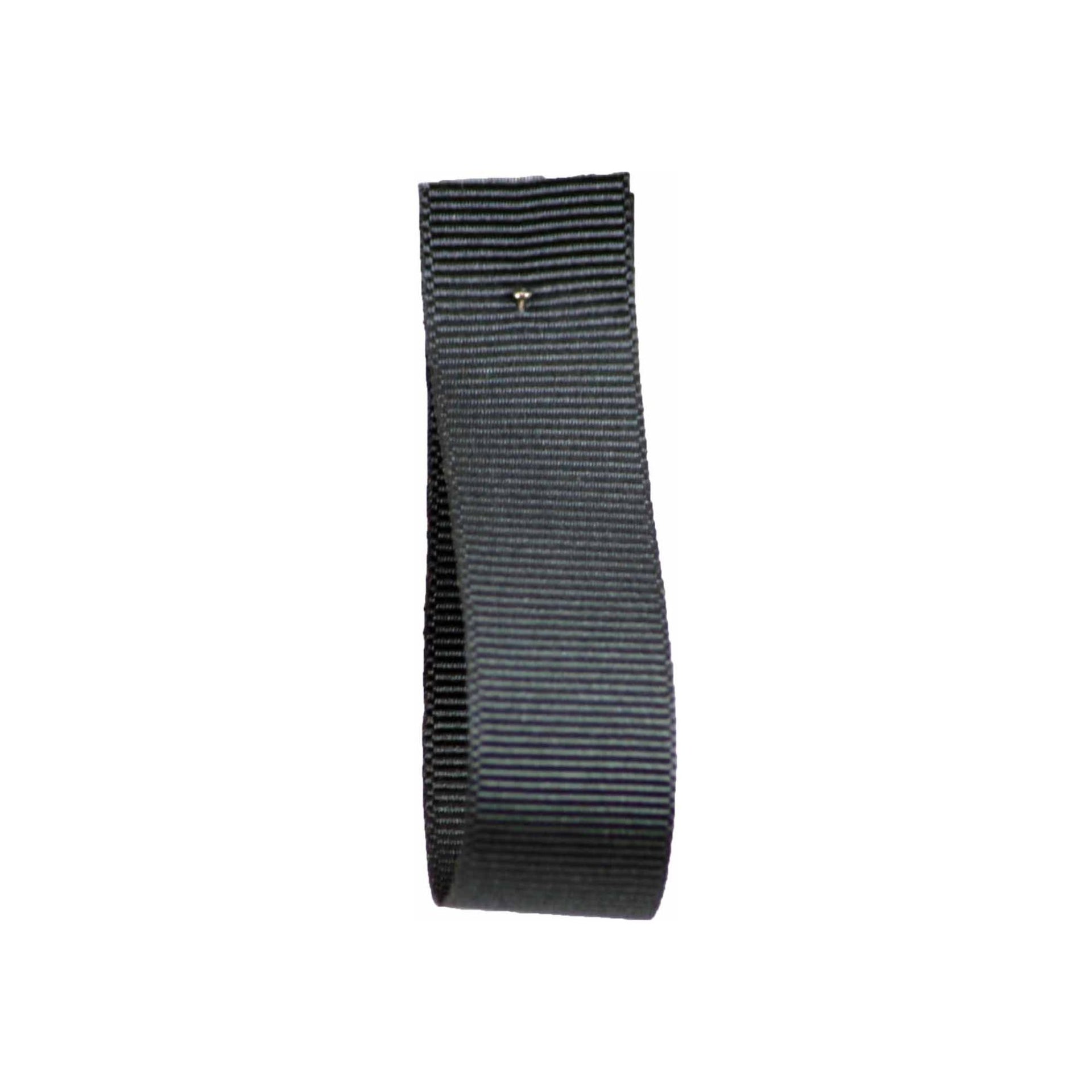 Smoked Grey Grosgrain Ribbon 6mm, 10mm, 16mm, 25mm & 40mm Widths