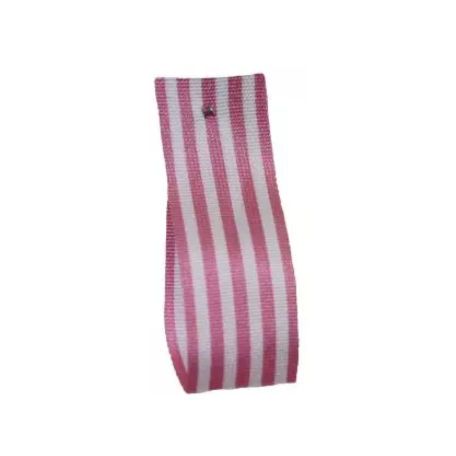 Stripe Ribbon By Berisfords col: Pink  9mm - 16mm -25mm Widths Article 43152